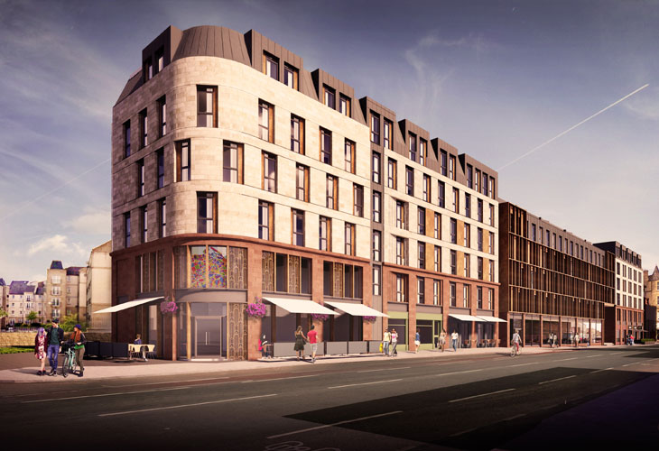 Major Planning Application for Steads Place at Leith Walk, Edinburgh